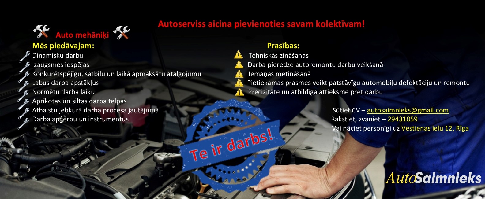 automehāniķis